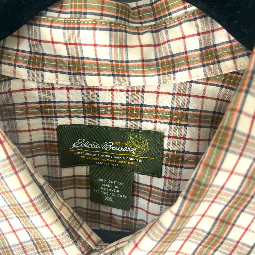 Eddie Bauer men’s button down XXL
